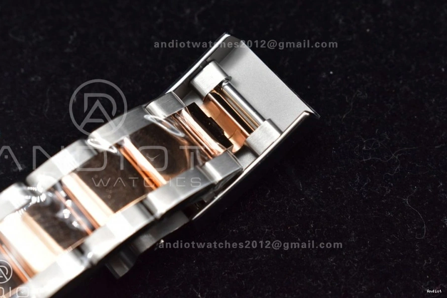 Steel Yacht-Master SS 904L Bracelet Dial 1:1 Best Gold Edition On VR3235 126621 Rose Black Clean Plated 0426